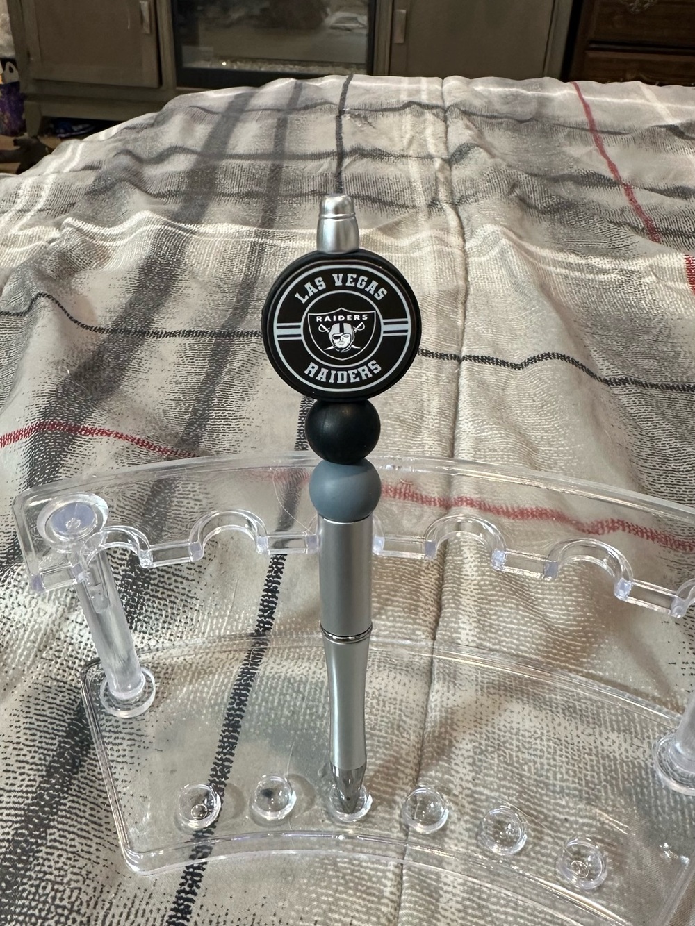 Las Vegas Raiders Silver & Black Pen with Team Logo
